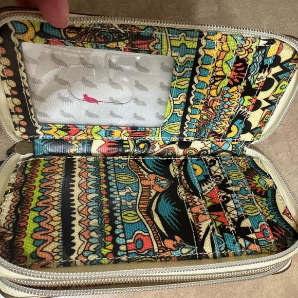 Sakroots Colorful Patterned Wallet - Picture 4 of 7